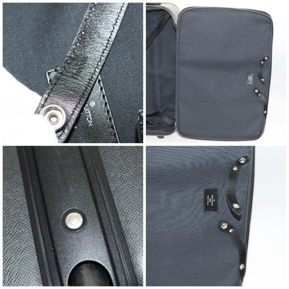 LOUIS VUITTON Taiga Pegas 55 Suitcase Ardoise M23312 LV Auth ki5857 - Picture 15 of 16